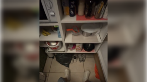 Pokazal, kako je videti stanovanje za 800 evrov: “Cel dan bi preživel zunaj”