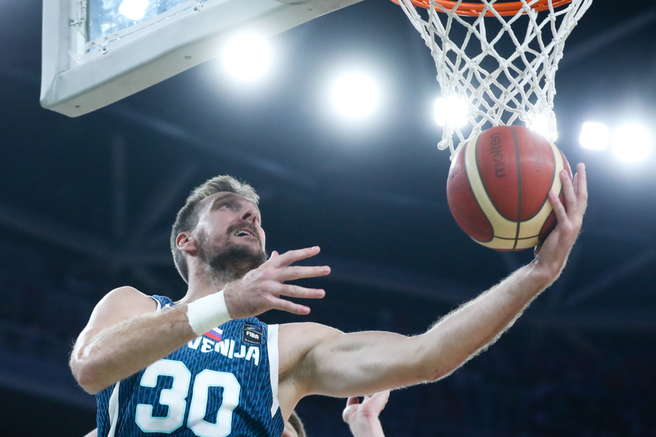 Dragić košarka Slovenija Litva