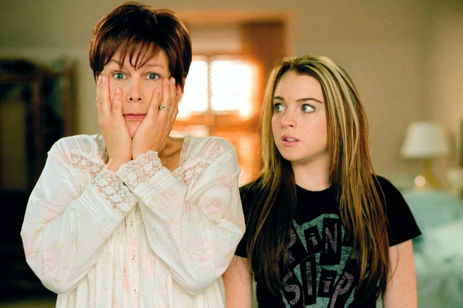 Lindsay Lohan Jamie Lee Curtis film Odštekani petek
