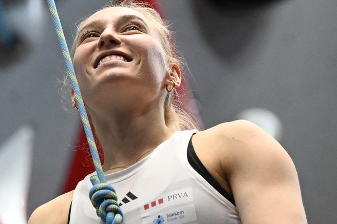 Janja Garnbret plezanje