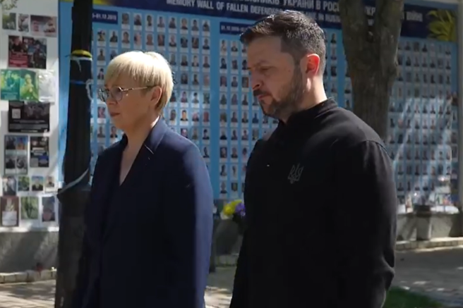 Nataša Pirc Musar, Volodimir Zelenski