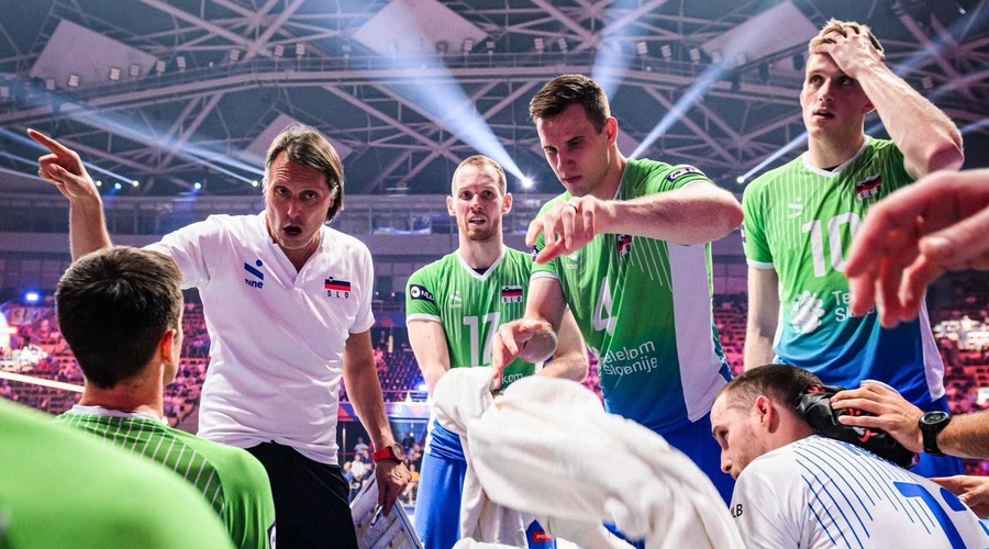 Slovenski odbojkarji ostali brez finala: Japonci so bili (ponovno) premočni (foto: Facebook/Odbojkarska zveza Slovenije - Volleyball Federation of Slovenia)