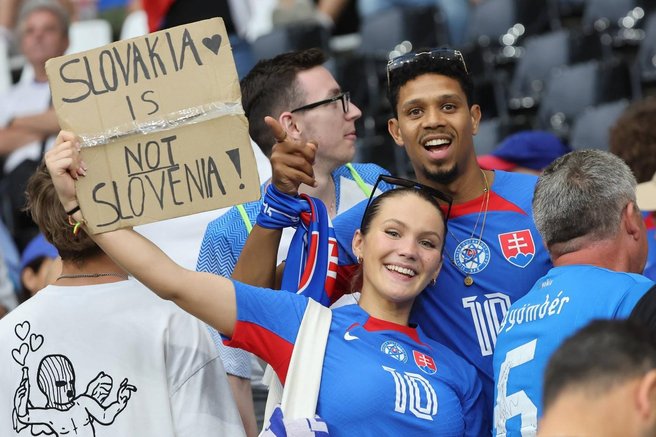 Slovaška Slovenija zamenjava