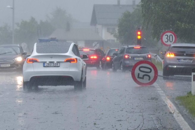 nevihta vreme