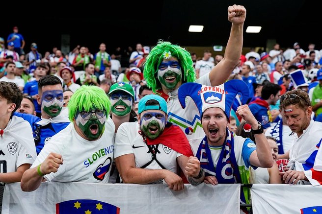 Slovenija Euro 2024 navijači