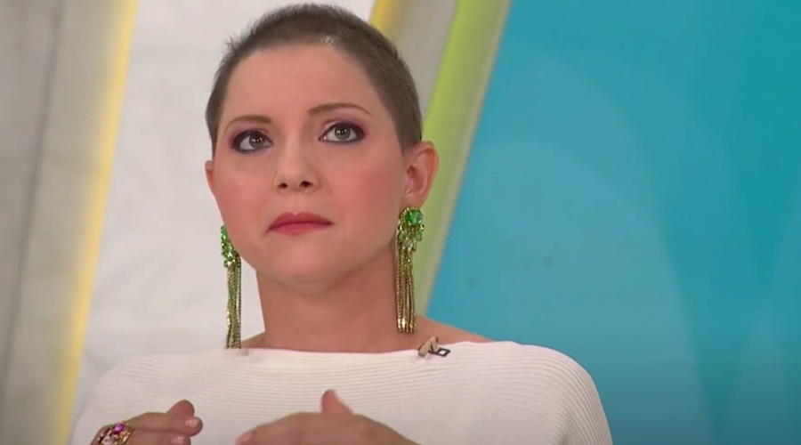 Tanja Žagar prepričana, da je zbolela zaradi travmatičnega dogodka: "Če je rak cena, ki jo moram plačati, da je moj otrok ..." (foto: rtvslo.si/Dobro jutro/zaslonski posnetek)