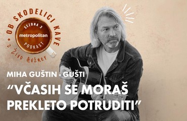Miha Guštin - Gušti o dojemanju glasbe, novemu albumu in svoji ljubezenski zgodbi kot iz filma