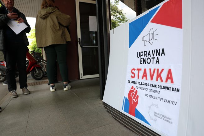 stavka upravna enota Ljubljana