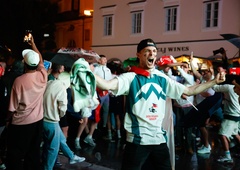 Tekmo Portugalska - Slovenija si je ogledalo osupljivo število gledalcev