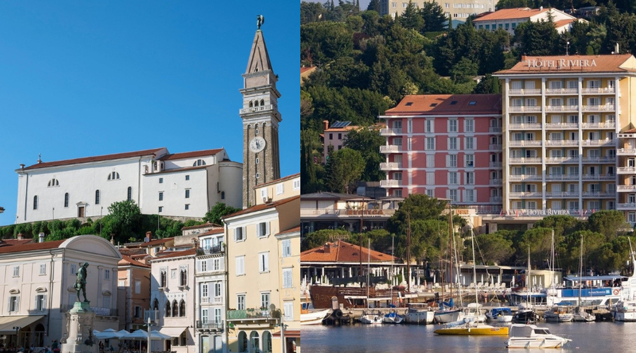 Piran ali Portorož? Turisti pravijo, da tu res ni nobene dileme (foto: Profimedia/fotomontaža)