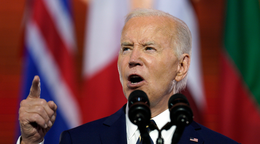 Biden: "Jaz sem kandidat in zmagali bomo" (foto: Profimedia)