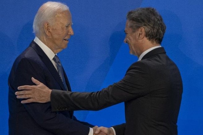Robert Golob Joe Biden vrh Nata