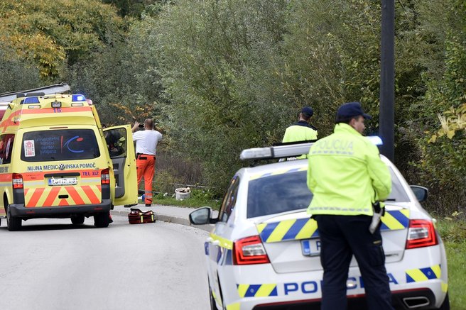 nesreca policija cesta