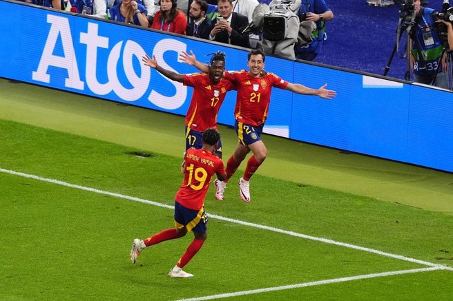 Euro 2024 finale pokal Anglija Spanija