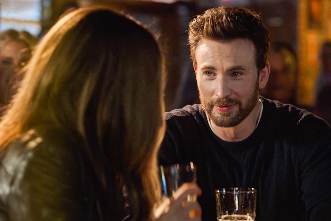 Chris Evans zmenek pijača