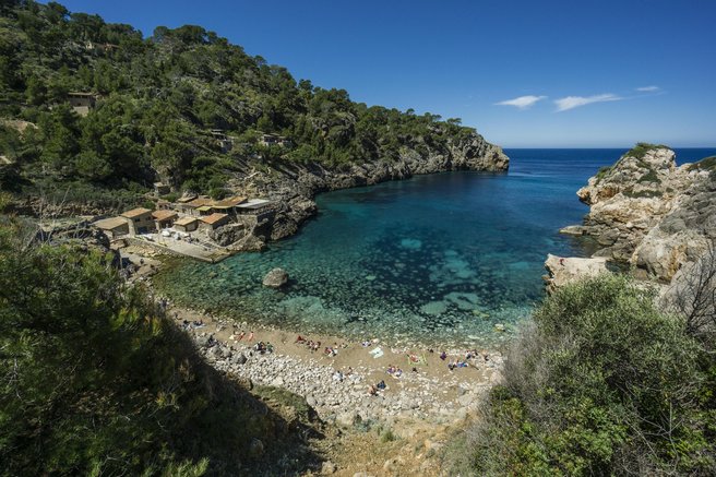 cala deia plaža majorka