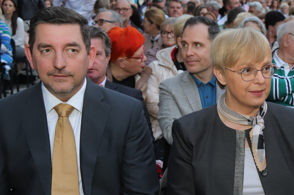 Soprog predsednice Nataše Pirc Musar razkril, da je hudo zbolel (foto: T.L./Mediaspeed.net)