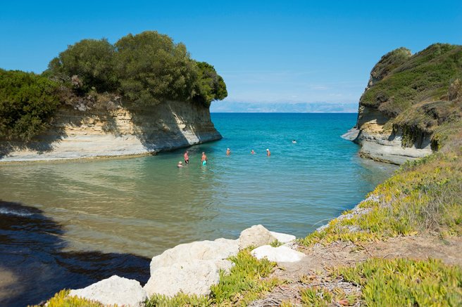 grčija kanal ljubezni plaža