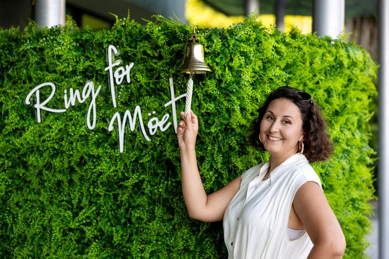 Assia Moussi, vodja blagovnih znamk Moët Hennessy v podjetju Merit HP.