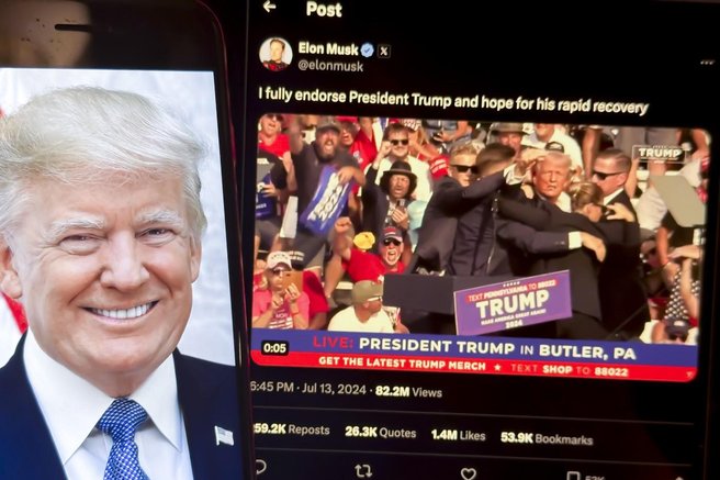 Musk napovedal milijonske donacije: "V popolnosti podpiram predsednika Trumpa"