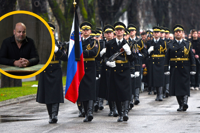 Vojaški pogreb: kdo v Sloveniji je upravičen do te posebne časti in koga je med drugim doletela?