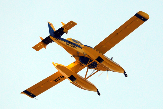 Težave slovenskega Air Tractorja: po gašenju požara se med pristajanjem niso odprla kolesa