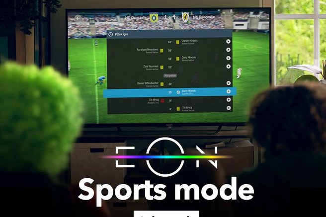 Rekordna uporaba funkcije EON Sports Mode med evropskim nogometnim prvenstvom