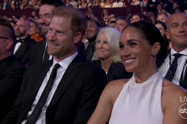 princ Harry in Meghan Markle
