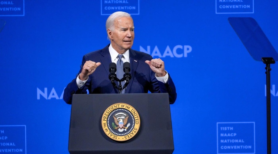 Biden prekinil predvolilno pot, bo le odstopil? (foto: Profimedia)