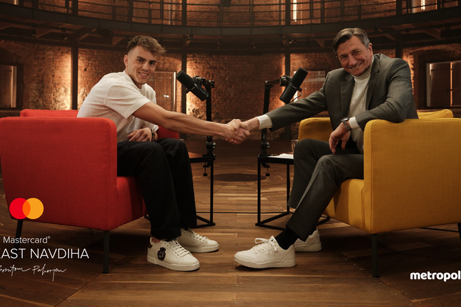 Borut Pahor Tim Marovt podkast Mastercard navdiha