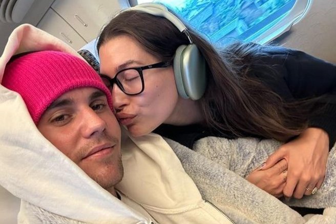 Justin Bieber Hailey Bieber par ljubezen zaljubljenost sreča