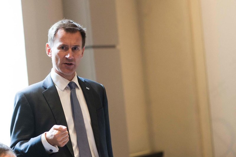 Jeremy Hunt je bil v Veliki Britaniji minister za zdravje v času epidemije covida