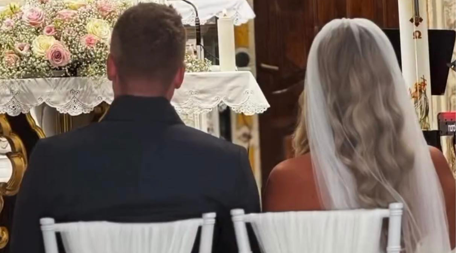 Luka Basi končno dočakal svoj poročni dan: poglejte, kakšna je bila nevesta (VIDEO) (foto: Posnetek zaslona/IG Luka Basi)