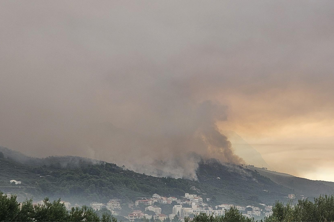 požar