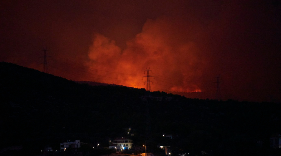 Požar v Grčiji (foto: Profimedia)