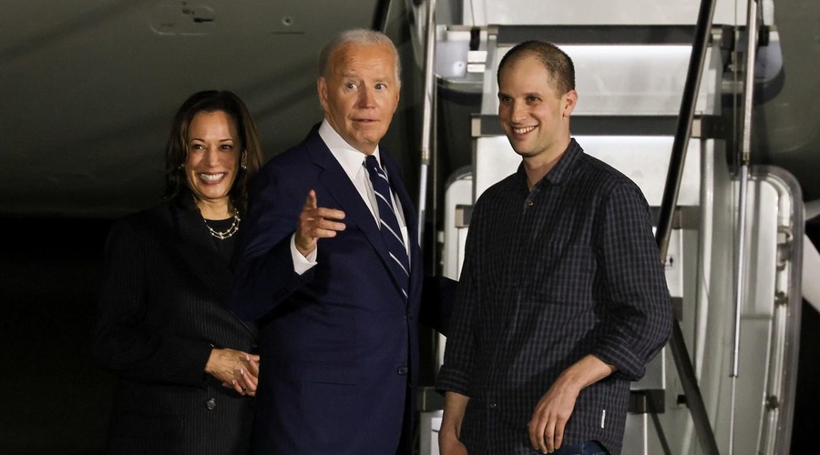 Biden sprejel izpuščene zapornike, ob tem pa izpostavil tudi Slovenijo: kaj je povedal? (foto: Profimedia)