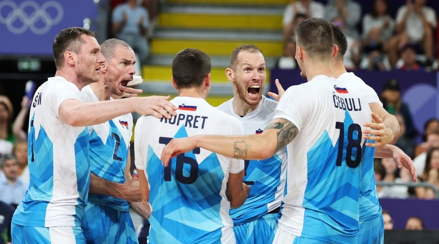 Nova fantastična predstava slovenskih odbojkarjev: premagali so aktualne olimpijske prvake (foto: Profimedia)