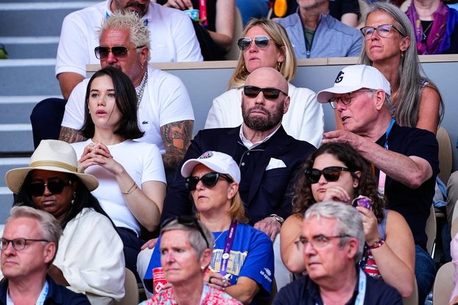 John Travolta OI Pariz tenis