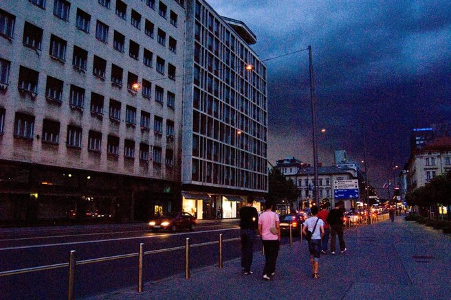 Grozno, kaj se je v nočnih urah dogajalo v Ljubljani
