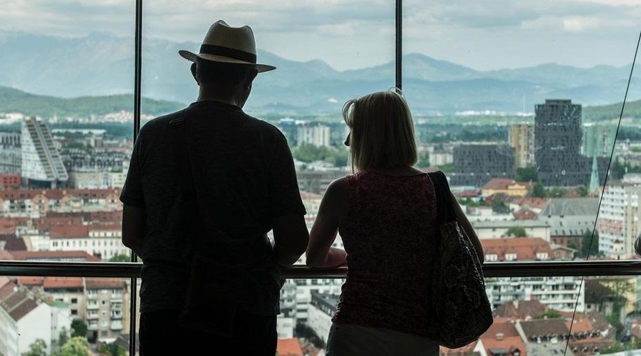 Turistka vprašala po najlepšem razgledu v Ljubljani. O zmagovalcu ni bilo dileme! (foto: Profimedia)
