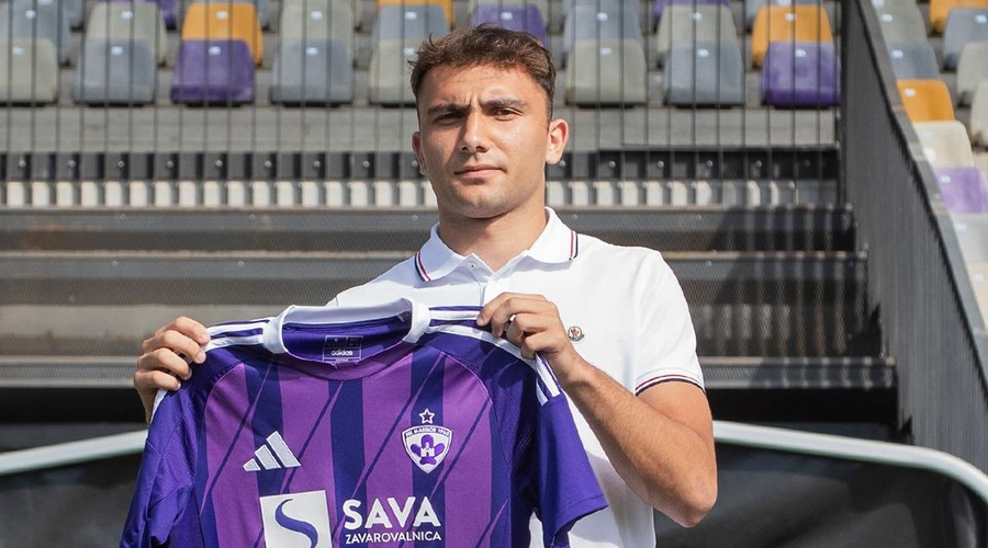 NK Maribor dobil novo okrepitev: vijoličasti dres bo oblekel 18-letni Danec (foto: Facebook/NK Maribor)