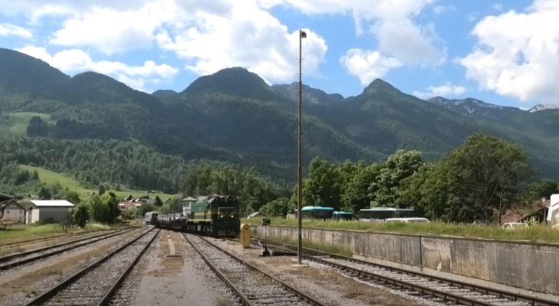 Bohinjska proga vlak
