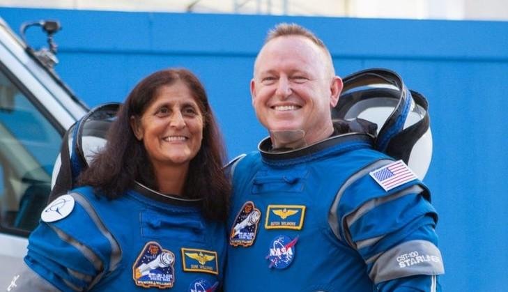 Barry Wilmore Sunita Williams