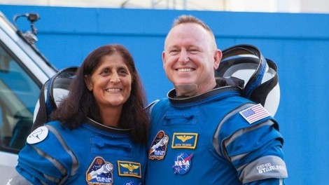 Barry Wilmore Sunita Williams
