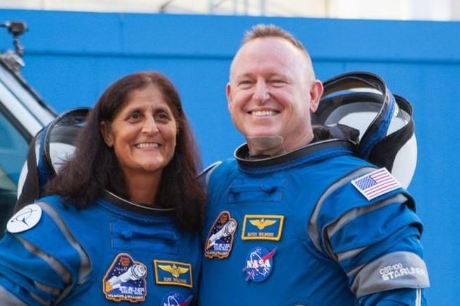 Barry Wilmore Sunita Williams