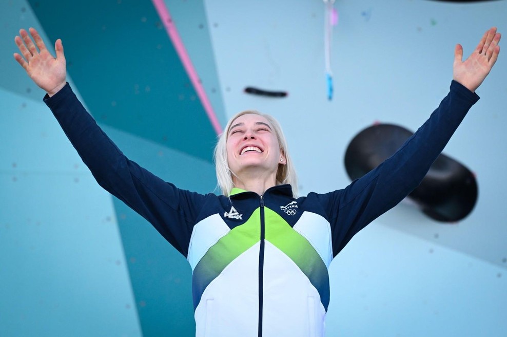 Garnbret, Leški in Vodišek prihajajo iz Olimpijskih iger na Kongresni trg! (foto: Profimedia)