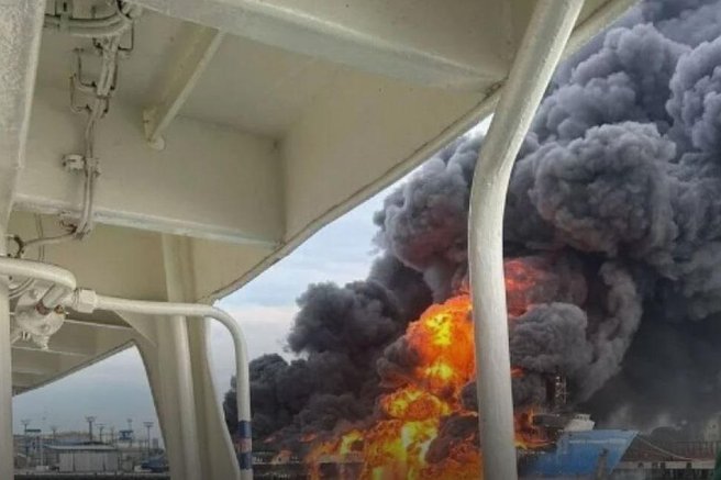 Ukrajina napad Rusija Kavkaz tanker