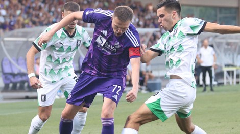 Večni nogometni derbi Maribora in Olimpije: tekmeca sta se razšla brez zmagovalca