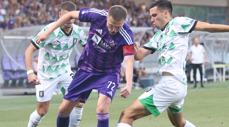 Večni nogometni derbi Maribora in Olimpije: tekmeca sta se razšla brez zmagovalca (foto: Facebook/NK Maribor)
