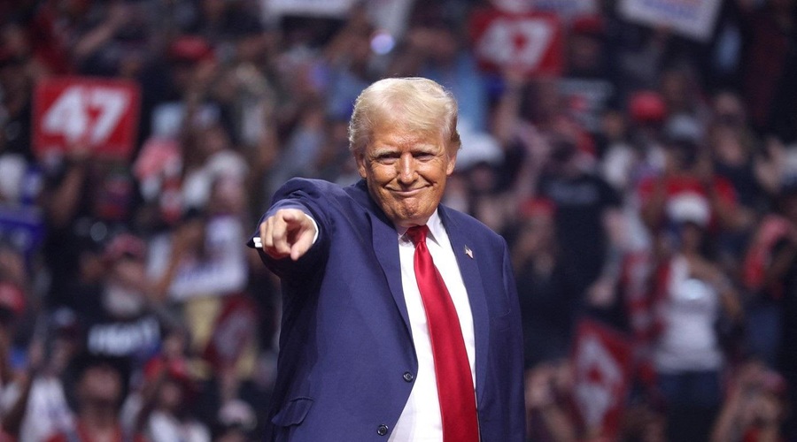 Kaj muči Trumpa? Ne želi se soočiti s Harrisovo, ker ... (foto: Profimedia)